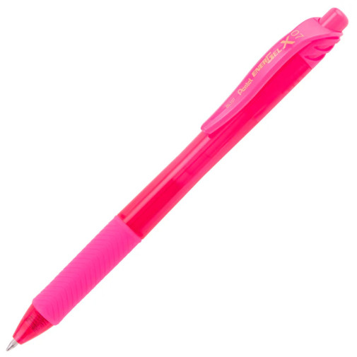 EnerGel-X, Techniclick Pen/Pencil Set 0.7mm, White Accent Pink