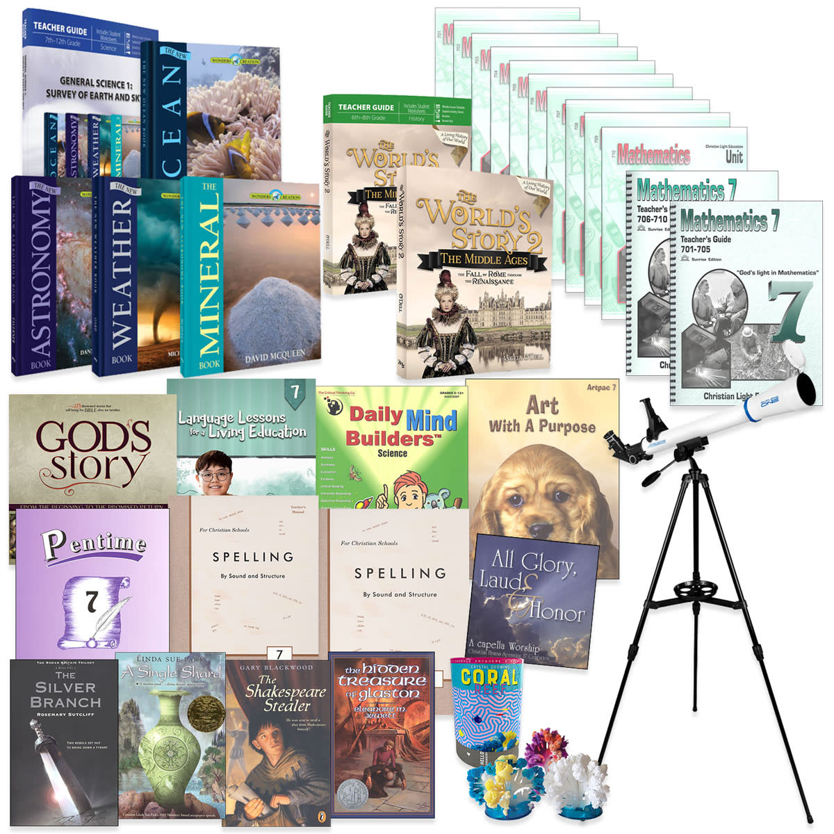 Charity Christian Academy Grade 7 Resources