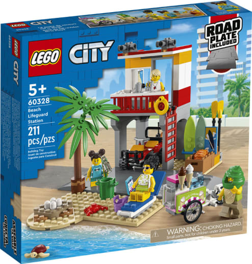 LEGO City Beach Lifeguard Station (60328)