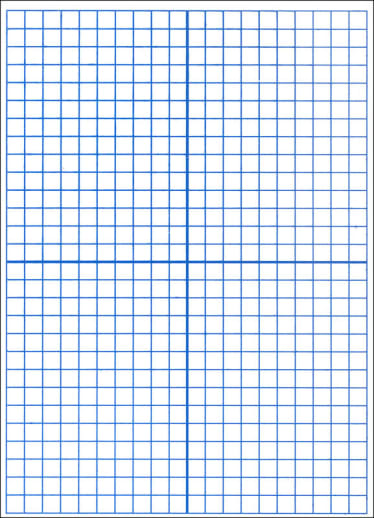 Math Dry Erase XY Axis/Dry Erase Dual Sided (9" x 12")