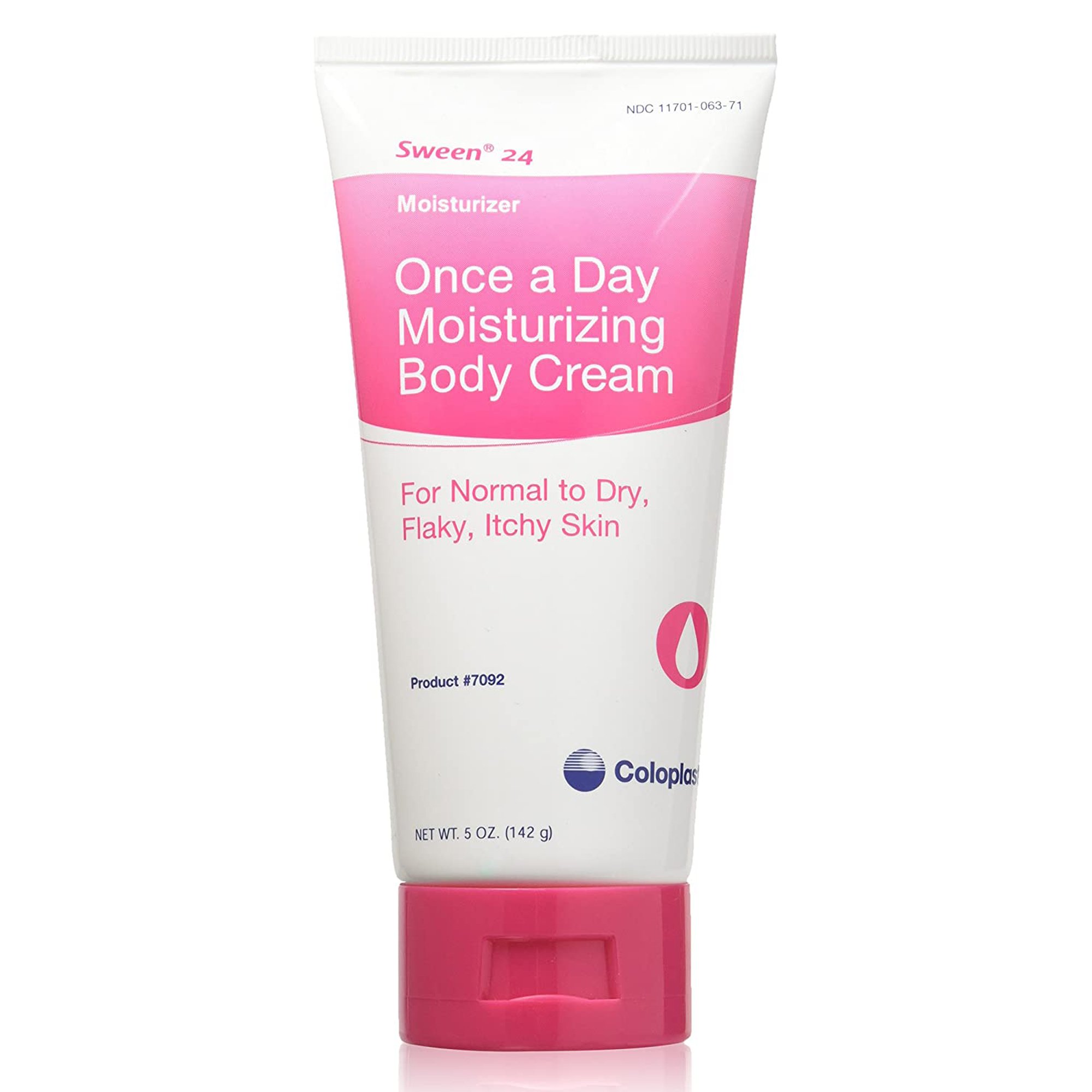Sween 24 Once a Day Moisturizing Body Cream for Flaky, Itchy Skin, 5-ounce tube MK 482943