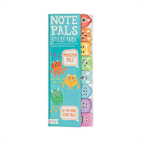 Note Pals Sticky Tabs - Monster Pals