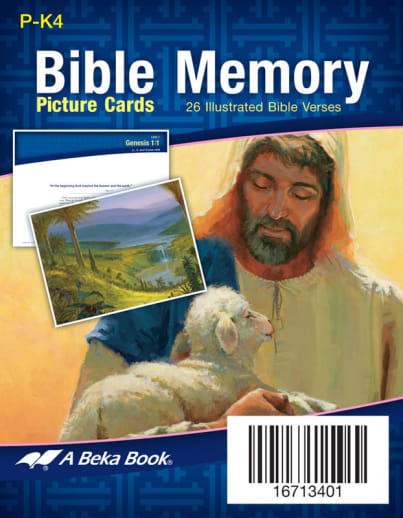 Abeka Bible Memory Visuals miniature (3 1/2" x 4 1/2")