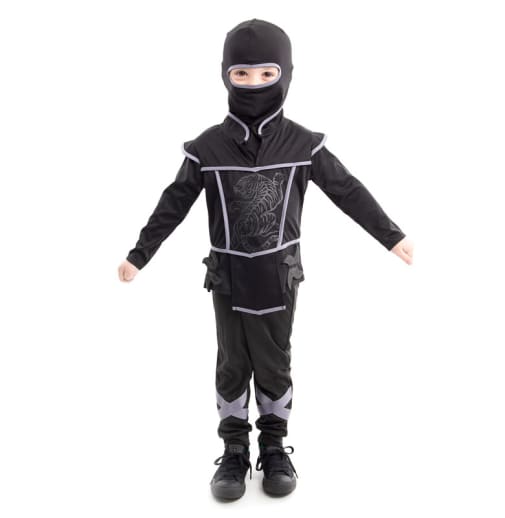 Little Adventures Ninja Dress Up Set, Size L (Ages 5-7)