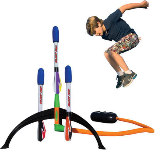 Marky Sparky Blast Pad Rocket Launcher | Shoots Over 200 Feet High