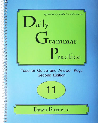 Daily Grammar Practice Teacher Guide Grade 11