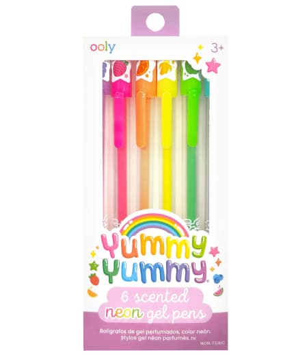 ooly Yummy Yummy Scented Neon Gel Pens (6 count)