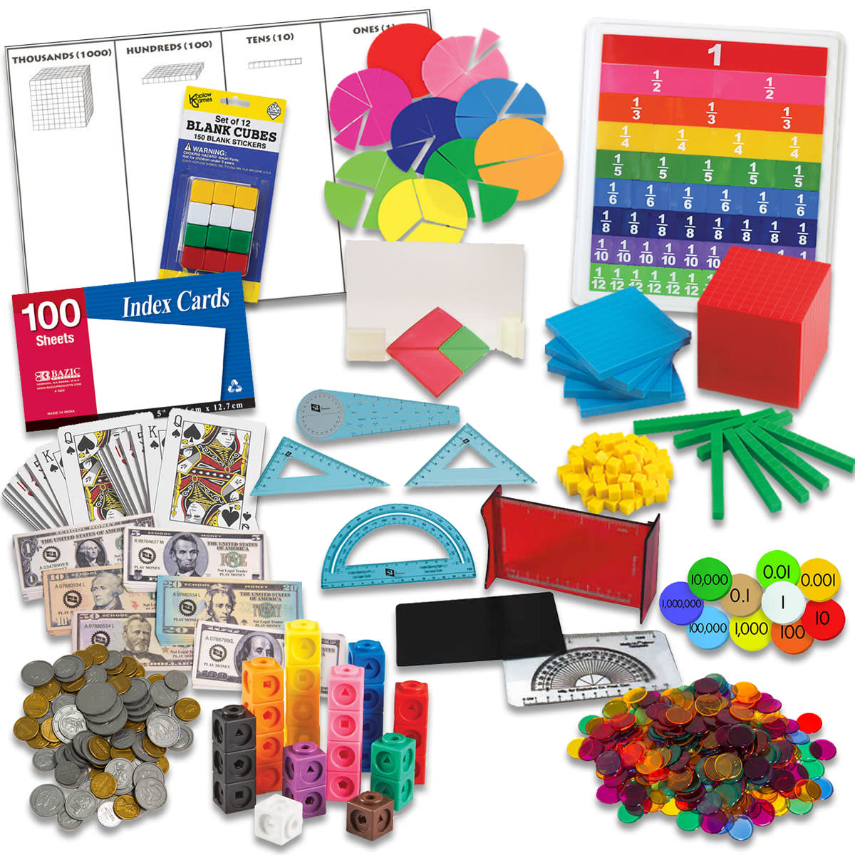 Primary Math US Level 4 Manipulatives Package
