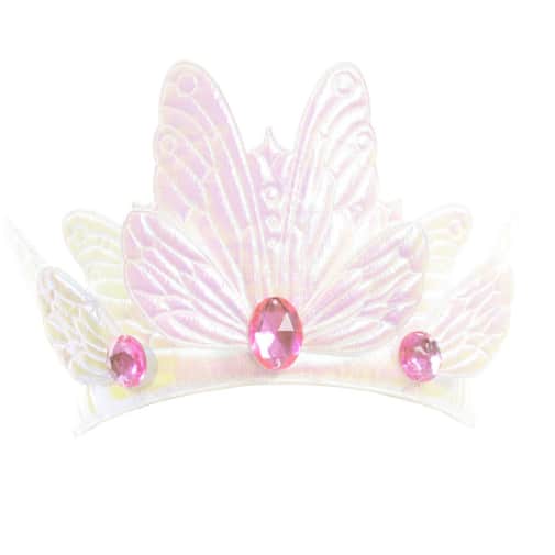 Little Adventures White Butterfly Soft Crown Dress Up Accessory