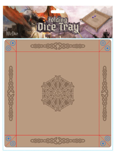 Folding Dice Tray