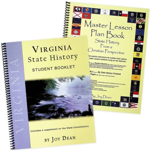 Virginia State History from a Christian Perspective Set