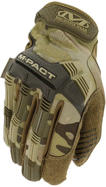 Agilite Semi-Fingerless Mechanix M-PACT Tactical Gloves - Medium, Black