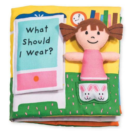 Melissa & Doug K's Kids Cloth Book - What Should I Wear?
