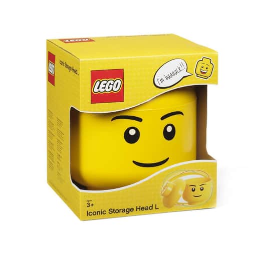 LEGO Boy Storage Head - Large Size