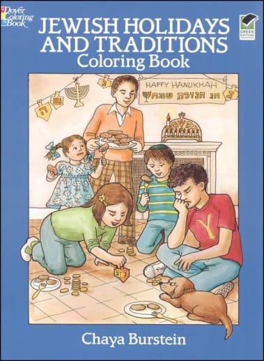 Jewish Holidays and Traditions Coloring Book