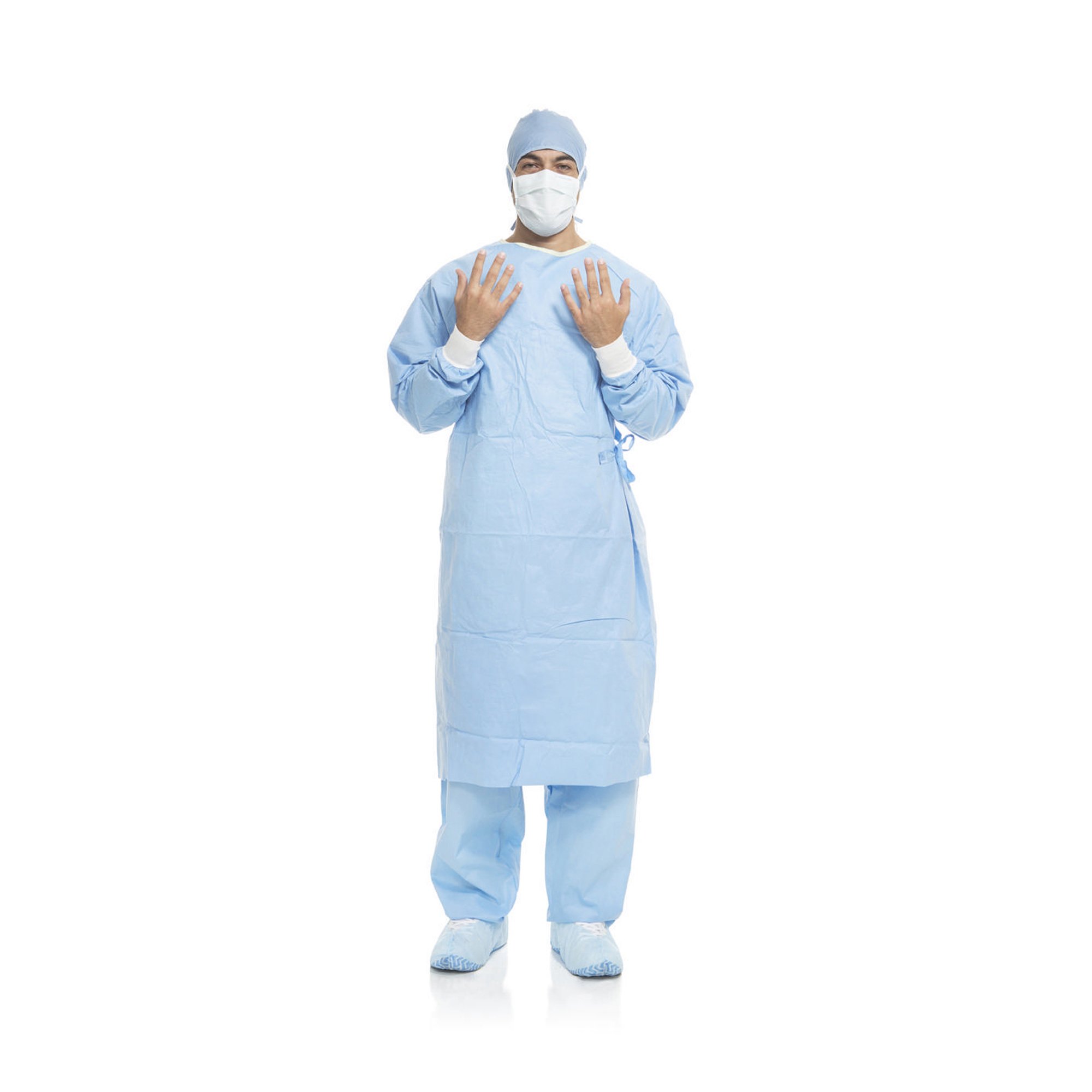 Aero Blue Surgical Gown with Towel, X-Large MK 930971