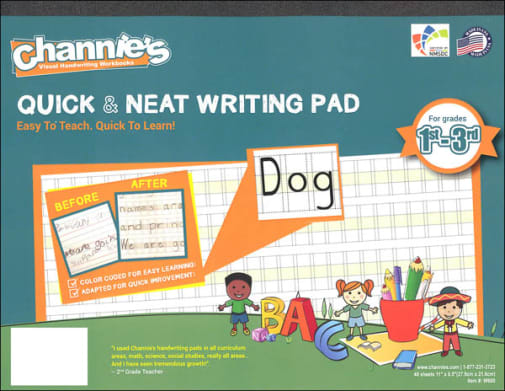 Quick & Neat Writing Pad (Channie's Handwriting)