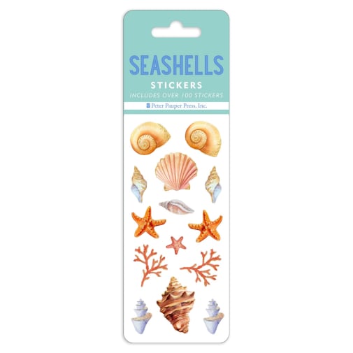 Seashells Sticker Set (over 100 stickers)
