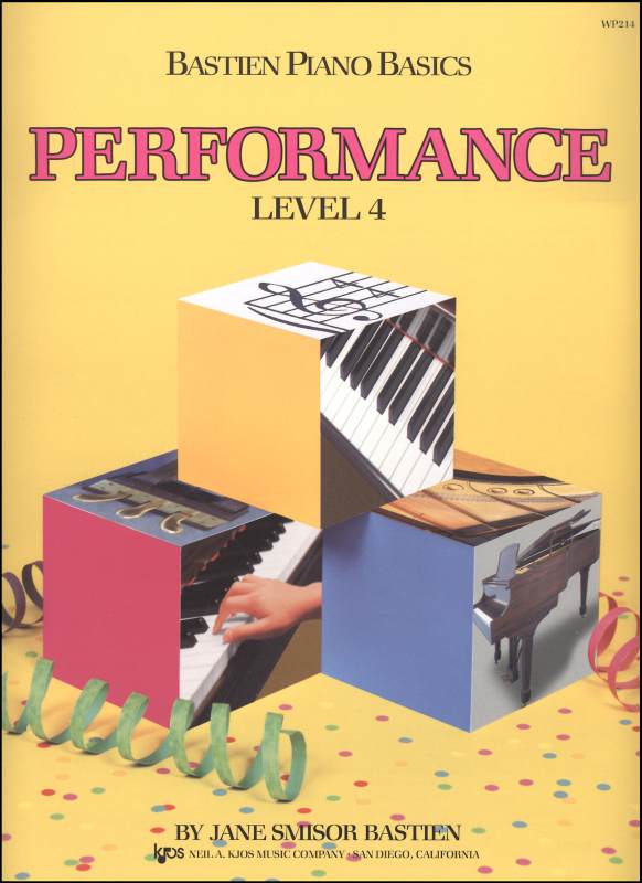 Bastien Piano Basics Performance Level 4