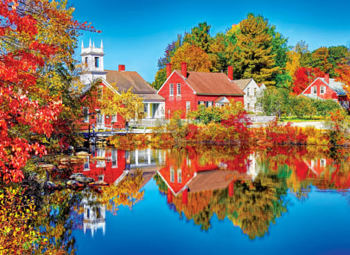 Kodak Autumn in Harrisville, New Hampshire Puzzle (1000 piece)