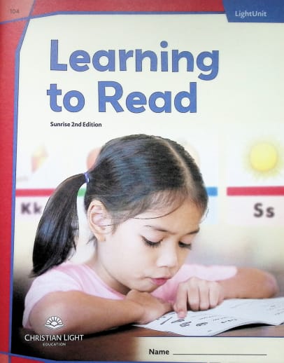 Learning to Read 104 LightUnit Sunrise 2nd Ed