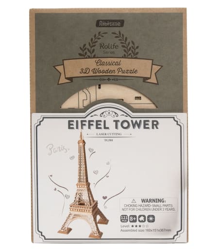 Eiffel Tower (Classic 3D Wood Puzzles)