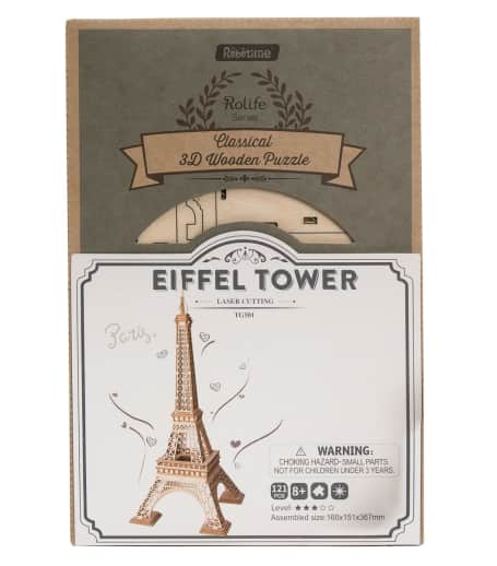 Eiffel Tower (Classic 3D Wood Puzzles)