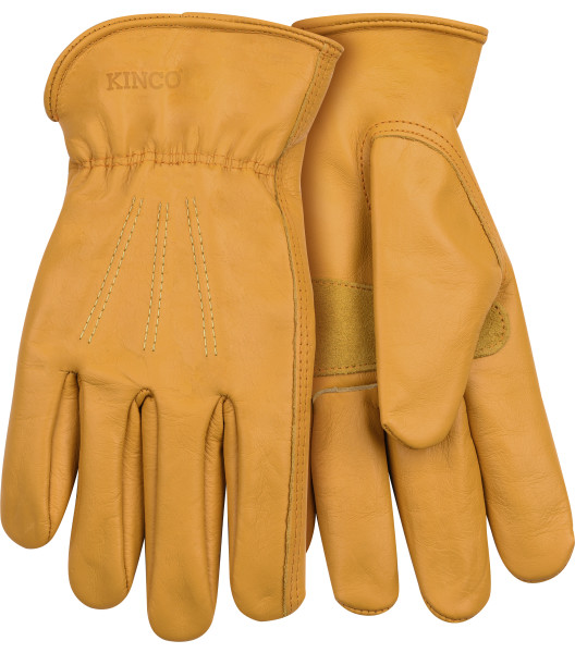 Premium Grain Cowhide Driver with Palm Patch