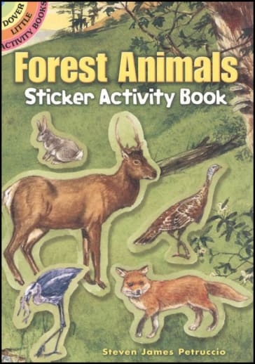 Forest Animals Sticker Activity Book
