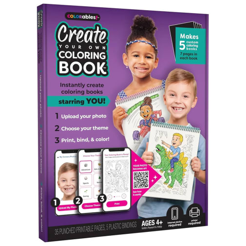 Colorables! Create Your Own Coloring Book