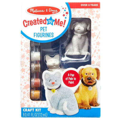 Melissa & Doug Decorate-Your-Own Pet Figurines