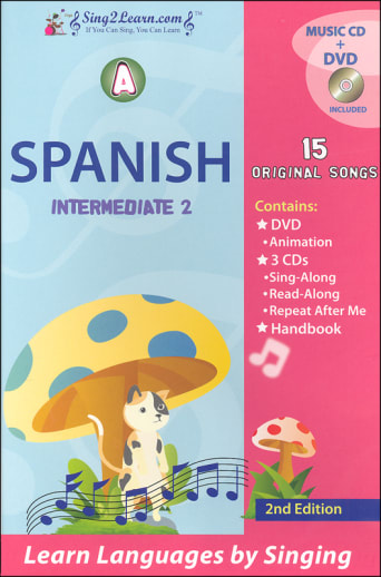 Spanish Intermediate 2A Combo (Song Book, CDs, DVD)