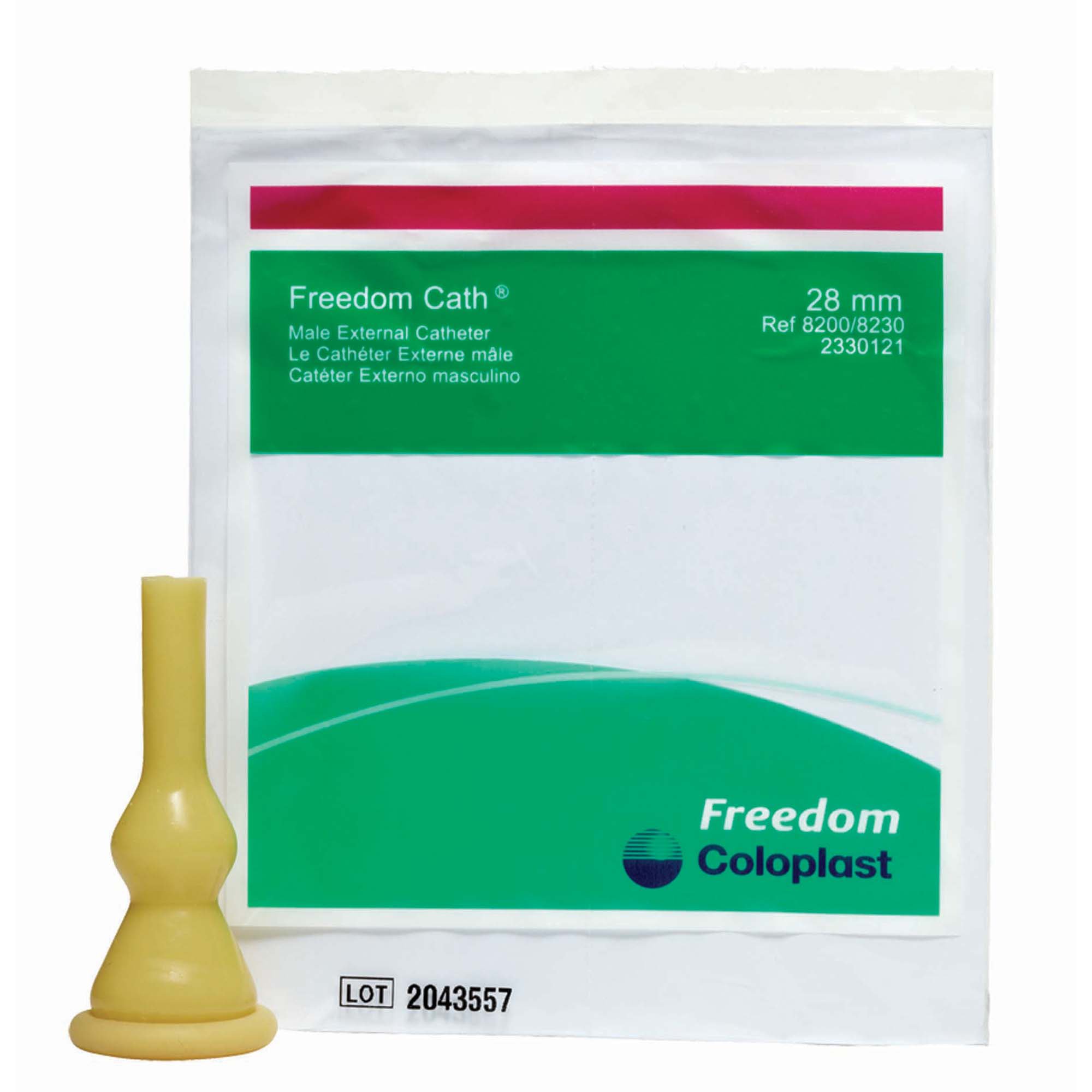 Freedom Cath Male External Catheter, Self-Adhesive, Medium, One-Piece MK 249229
