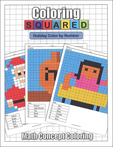 Coloring Squared: Holiday Color by Number
