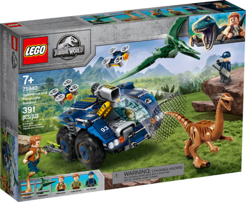 LEGO Jurassic World - Gallimimus and Pteranodon Breakout (75940)