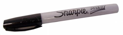 Sharpie Paint Fine Point Black