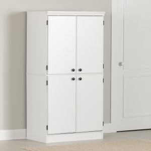 Vito Small 2 Door Storage Cabinet Pure White - South Shore