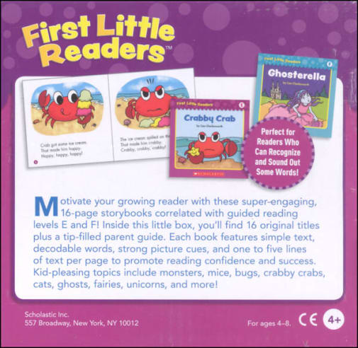 First Little Readers: Levels E & F