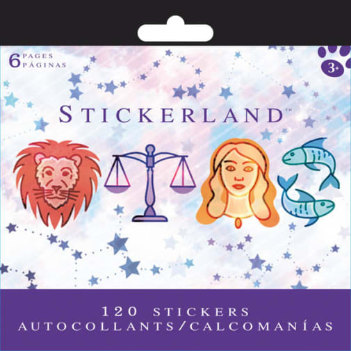 Constellations Mini Stickerland Pad - 6 Pages