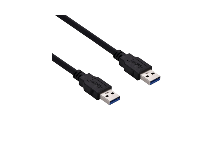 3Ft USB 3.0 A-Male to A-Male Black