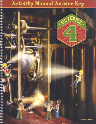 BJU Press Science 4 Student Activity Manual Answer Key 4th Edition