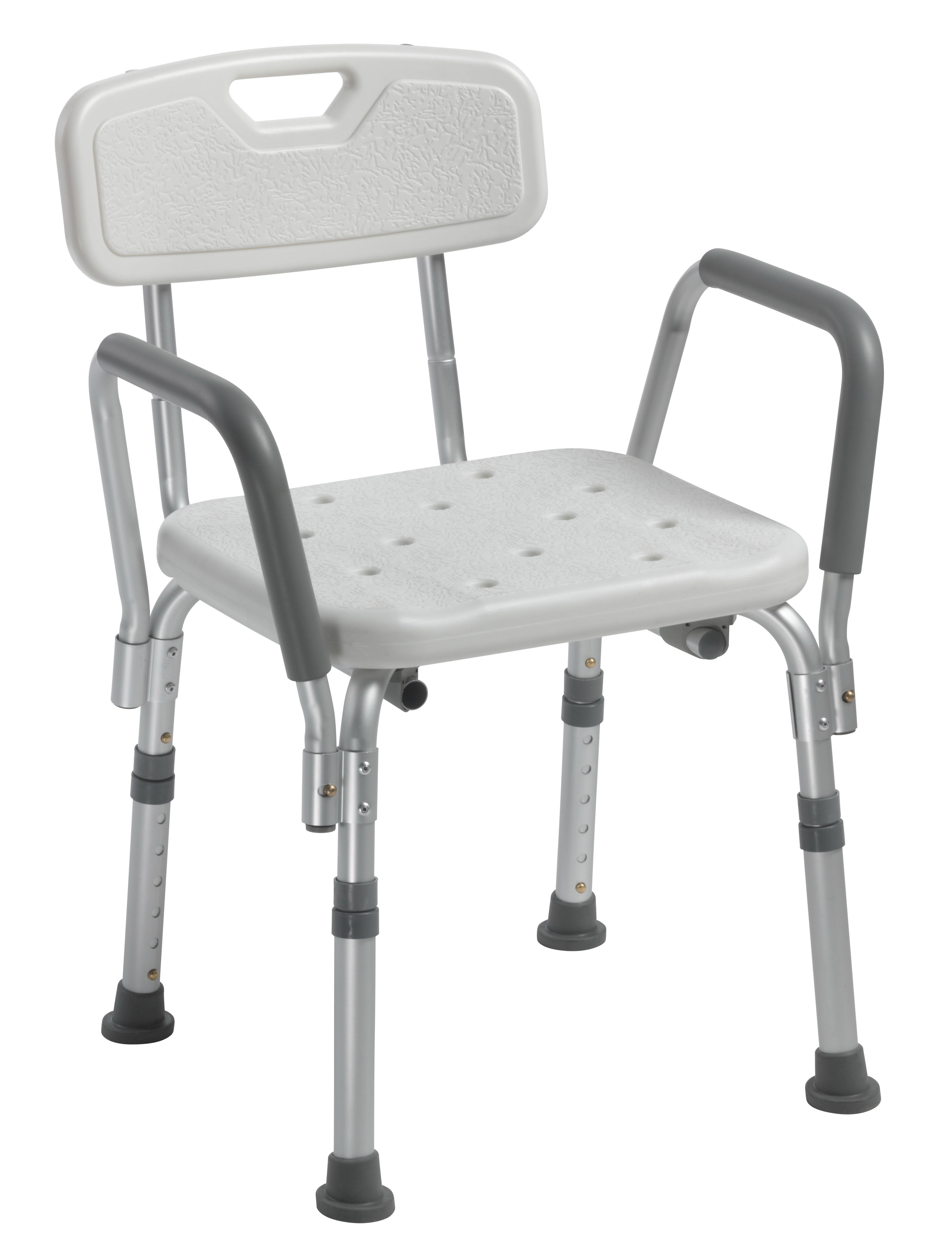 drive Shower Chair with Back and Removable Padded Arms MK 1032859
