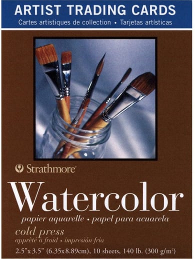 Artist Trading Cards - Watercolor (10 pack)