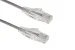 Cat6A Slim Snagless Ethernet Patch Cable, 2 ft, Gray