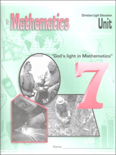 Christian Light Math LightUnit 707 Sunrise Edition