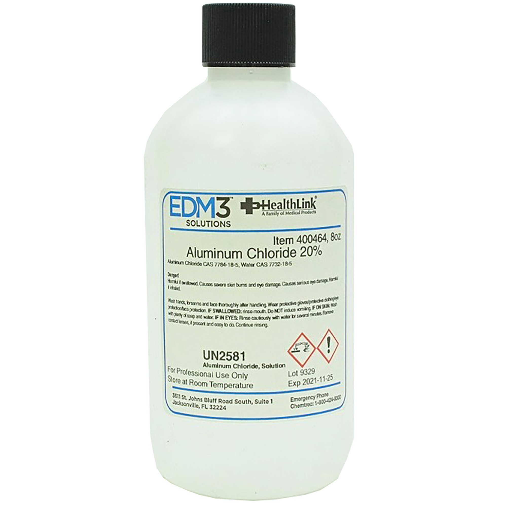 EDM 3 Aluminum Chloride Chemistry Reagent, 8-Ounce Bottle MK 446697