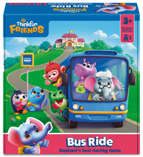 Thinkfun Friends - Bus Ride: Seat-Sorting game