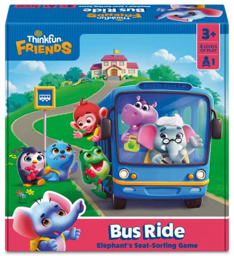 Thinkfun Friends - Bus Ride: Seat-Sorting game