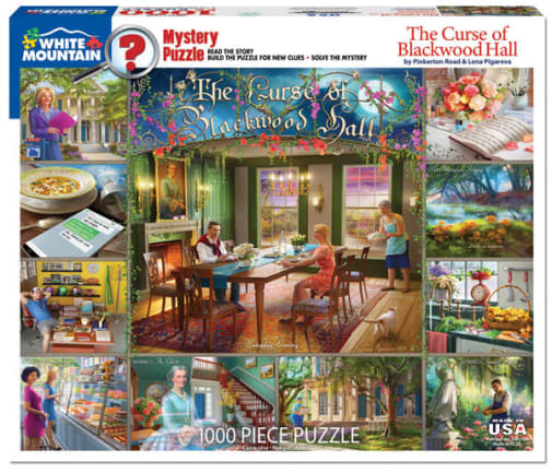 Curse of Blackwood Hall - Solve the Mystery (1000 piece) Jigsaw Puzzle
