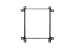 Kendall Howard 12U V-Line Fixed Wall Rack